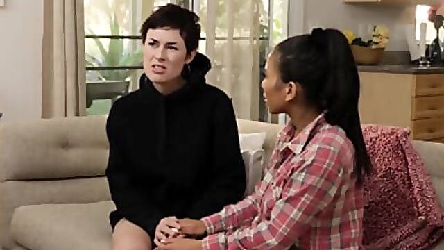 GIRLFRIENDS FILMS Runaway Sect Member Gets Home To Her Lesbian Love - Olive Glass, Jada Kai