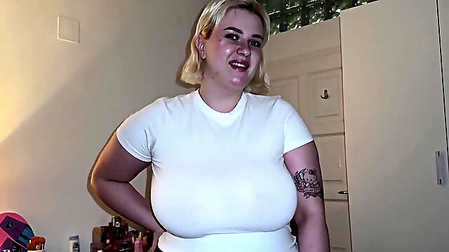 My Stepsis took off the Cum drum! Cum inside her juicy cunt after training