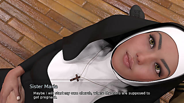 Grandmas House 152 the Nun Is Pregnant and Samira Gave Me a Handjob