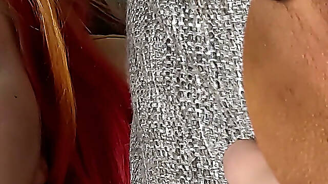 Tattooed Redhead Solo Masturbation: Scarlett Love Fucks Her Hairy Pussy with a Purple Vibrator to Orgasm 4K